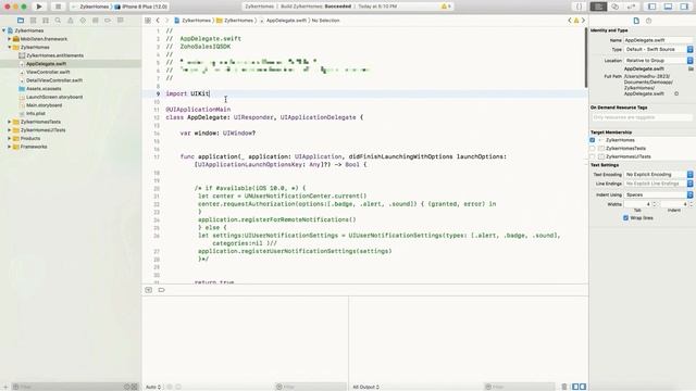 Install SalesIQ SDK manually for iOS смотреть онлайн