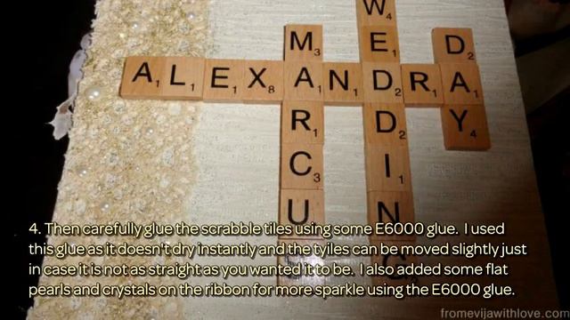How To Make A Unique Wedding Gift - Scrabble Art - DIY Crafts Tutorial - Guidecentral смотреть онлайн
