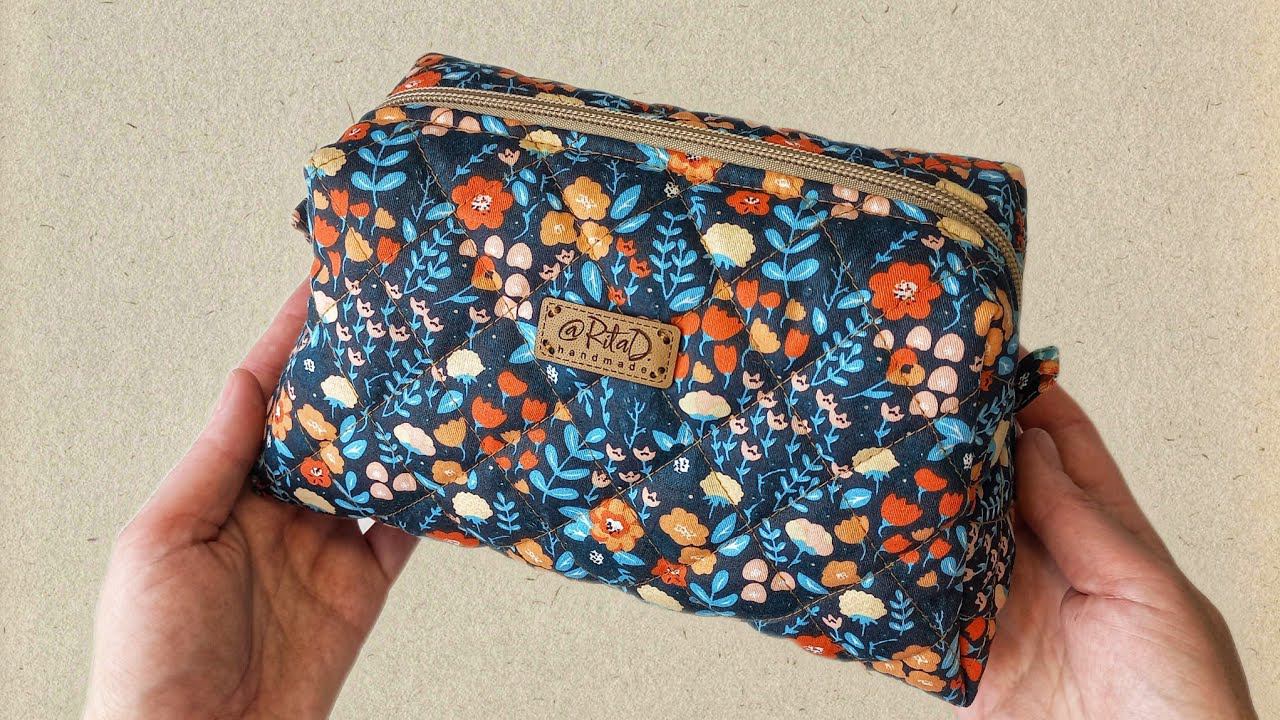 ШЬЮ ОБЪЁМНУЮ КОСМЕТИЧКУ #шьюсама #мастеркласс