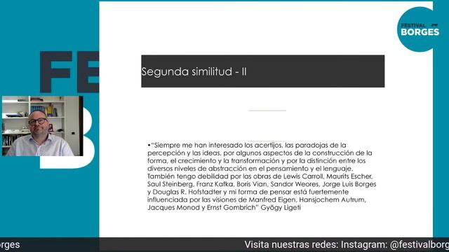 El imaginario de Borges y las estructuras musicales - Federico Favali - Festival Borges 2022 смотреть онлайн