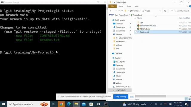 Git | View staged and unstaged changes | git diff command | Git basics смотреть онлайн