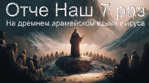 ＂Отче Наш＂ на древнем арамейском языке Иисуса 7 раз