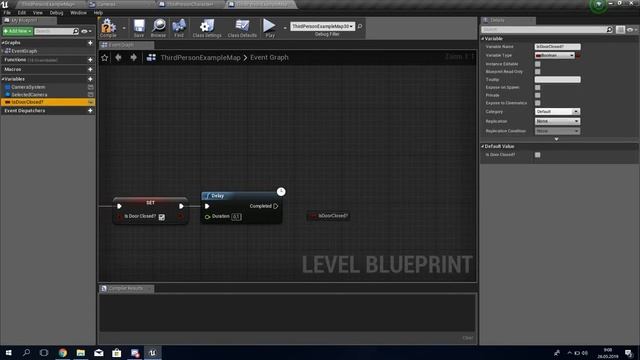 Unreal Engine 4 - FNaF game tutorial #8 - Timer and switching to next night! смотреть онлайн