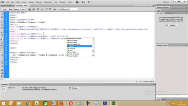 CSS background-image color overlay - CSS-Tricks in Hindi