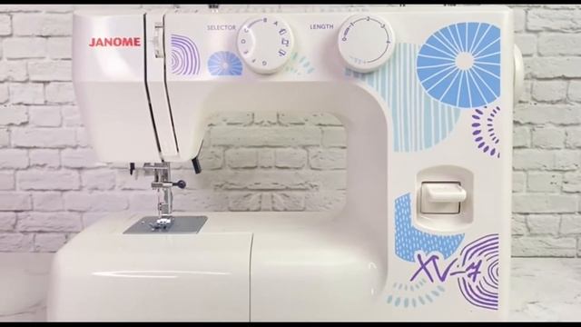 Обзор электромеханической швейной машины Janome XV-7 смотреть онлайн