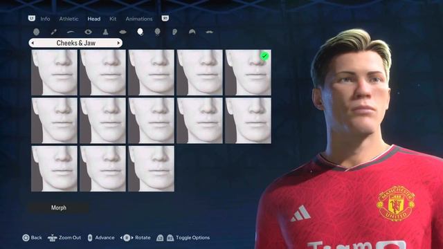 EA FC24 Player Creation Guide: RASMUS HOJLUND Lookalike Face Tutorial + Stats смотреть онлайн