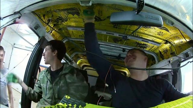 Шумоизоляция крыши Газ Соболь смотреть онлайн