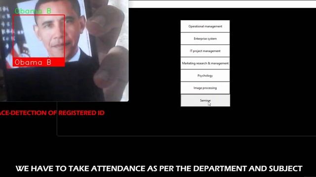 Facial Recognition Attendance System | Python | SQL | Tkinter | 2023 смотреть онлайн