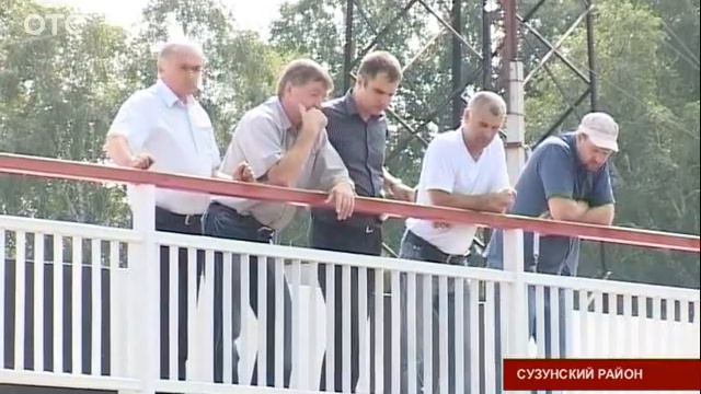 Мост без риска для жизни: в Сузунском районе возвели новую переправу через реку Каменку смотреть онлайн