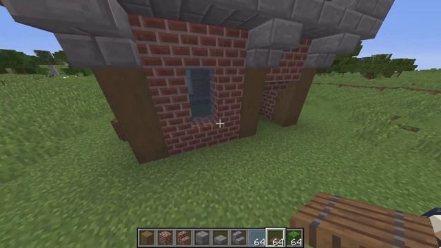 СТАРТОВЫЙ ДОМ ИЗ КИРПИЧА в Майнкрафте смотреть онлайн