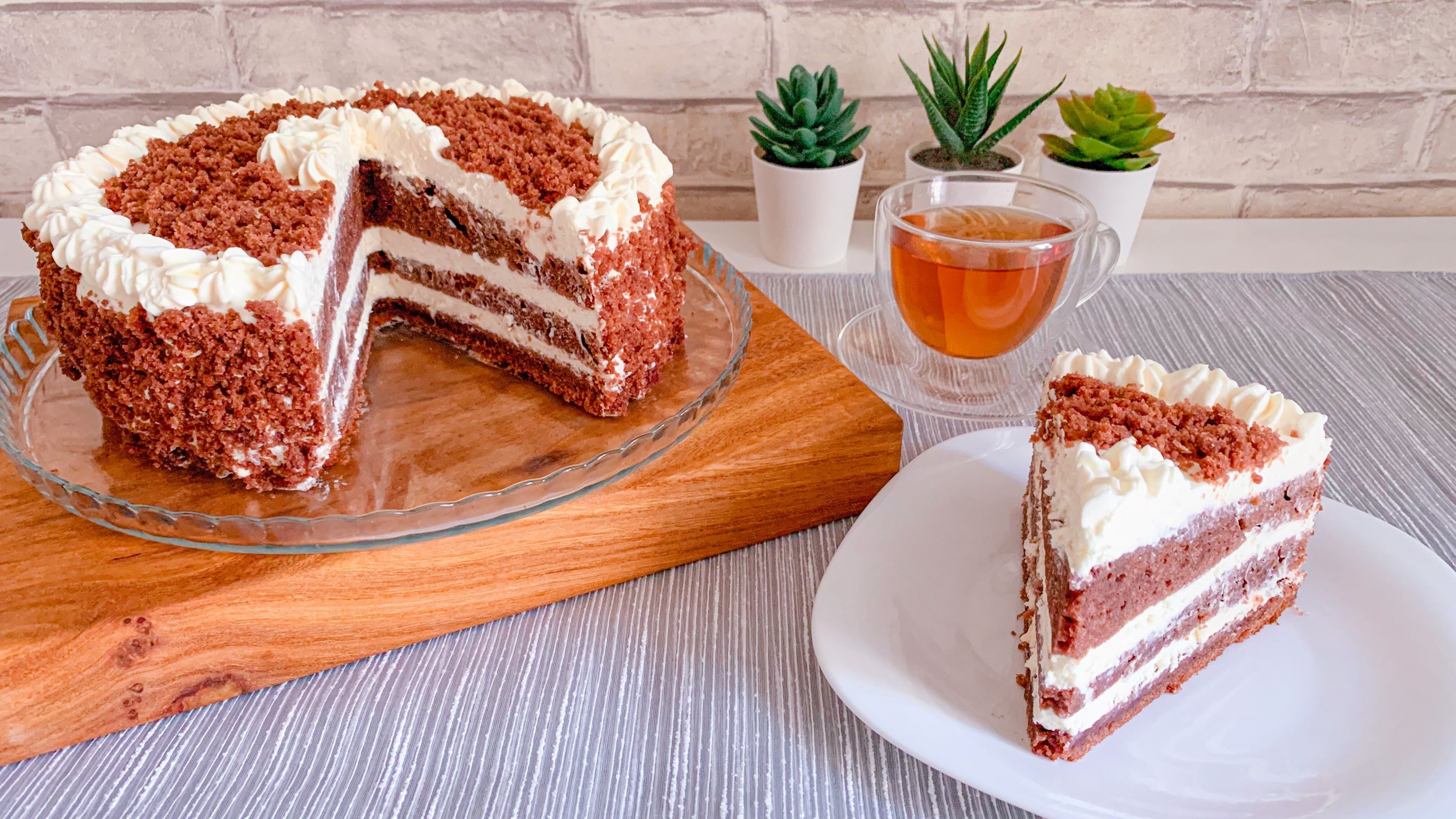 ТОРТ «ШОКОЛАДНЫЙ БАРХАТ».