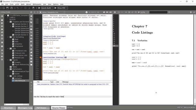 LaTeX #8 - Code Listings смотреть онлайн