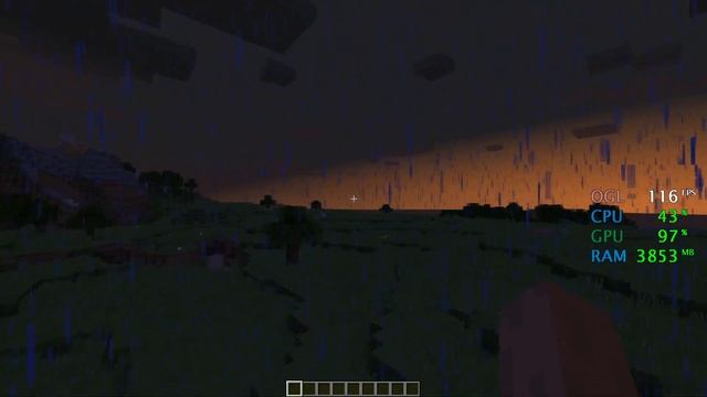 GeForce GTX 1050 ti -- Intel Core i3-8100 -- Minecraft FPS Test Optifine смотреть онлайн