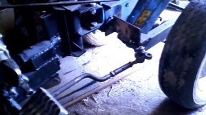 Установка рулевого на прицеп мотоблока своими руками.