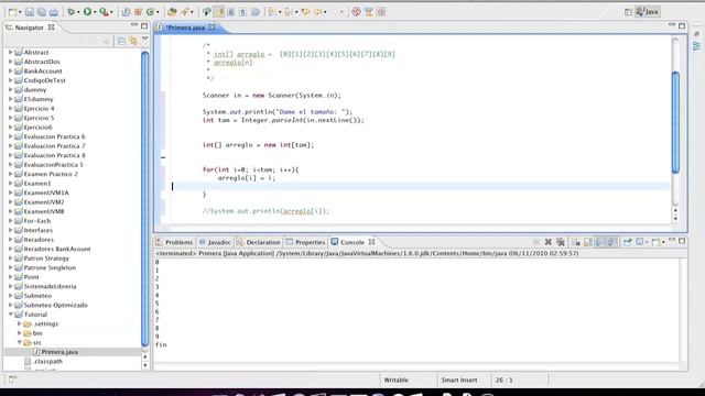 Tutorial de Java 4: Arreglos parte 2 смотреть онлайн