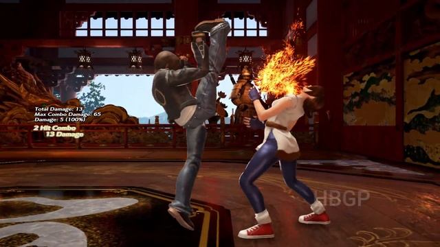 Tekken 7 - Kyo Kusanagi Combo Exhibition смотреть онлайн
