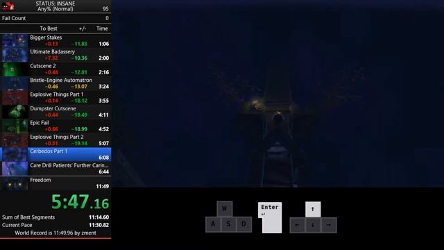 STATUS: INSANE ANY% WR (11:35.19) смотреть онлайн