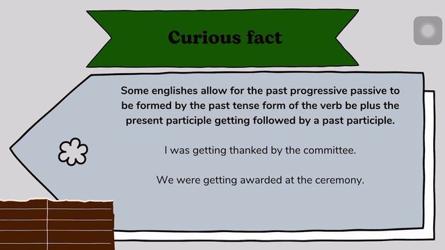 English lesson - Past progressive passive and Present simple passive смотреть онлайн