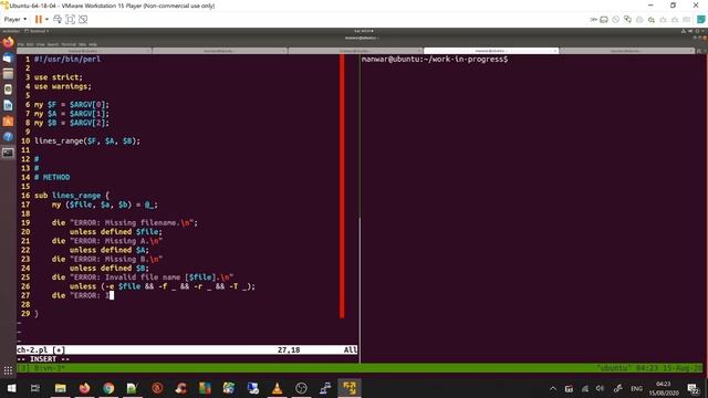 Perl Weekly Challenge - 072 (Task #2: Lines Range) смотреть онлайн