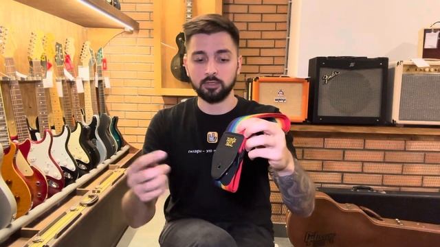 Обзор ременя для гитары Ernie Ball 4044 Polypro Rainbow | SKIFMUSIC.RU смотреть онлайн