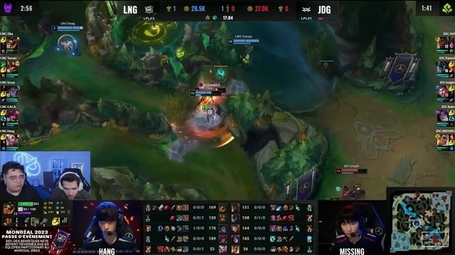 ?JDG vs LNG?BANGER! LA FINALE AVANT L'HEURE (MEILLEUR BO3 DES WORLDS 2023) смотреть онлайн