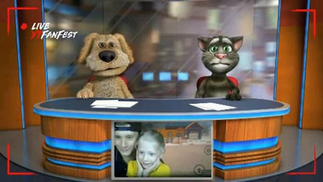 Новости Говорящих Тома и Бена Новый спонсор канал фани фэмили геймс тв