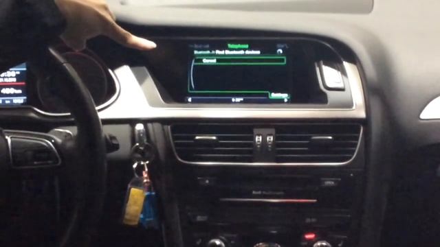 How to connect Bluetooth to your 2013 Audi S4. смотреть онлайн
