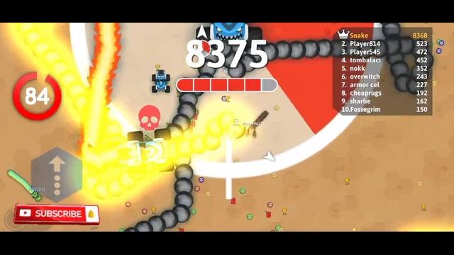 Snake Stomper Boss Left Out The Map! Glitch Or Hack? - Snake.Io смотреть онлайн