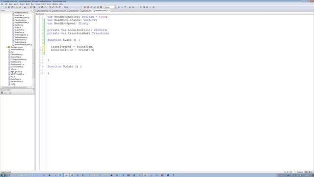 093-HyperShadeTutorials-Unity 3D- Creating Headbob System (Java Script) Part 1 of 2 смотреть онлайн