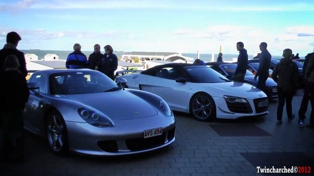 Audi R8 GT and R8 GT Spyder - Acceleration and Downshift! смотреть онлайн