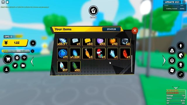 New Free Gifts and Player Ranks on Anime Fighters !!!! Mini Update is Aweseome !!! смотреть онлайн