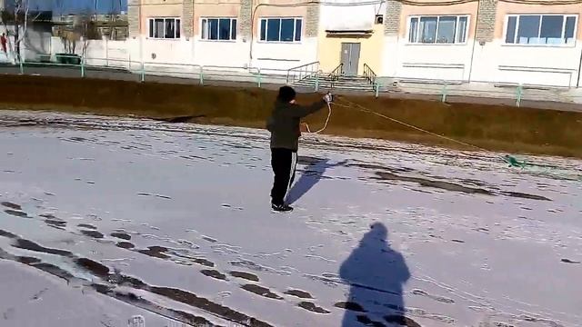 Полёт кордового самолёта ЯК-1