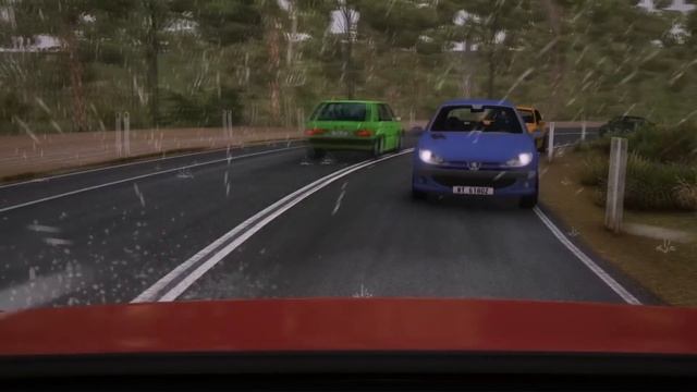 BeamNG Drive - Overtaking Car Crashes #12 смотреть онлайн
