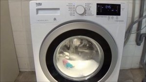 Daily Xpress 90 degrees wash program BEKO WMY 71483 LMB2 Washing machine, lavadora, movie #148