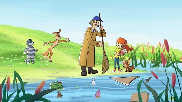 Новое Простоквашино – 35 серия — Экология — Союзмультфильм HD смотреть онлайн