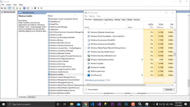 Installer information [ Another installation is in progress ] For Windows 10 смотреть онлайн