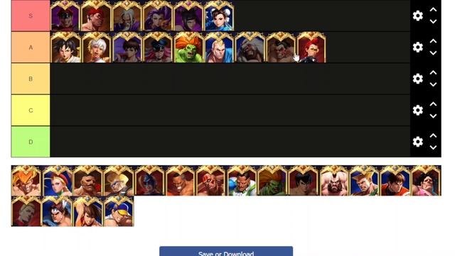 *FINAL* STREET FIGHTER DUEL TIER LIST! | Ranking every Character in the game! (PRE COLLAB) смотреть онлайн
