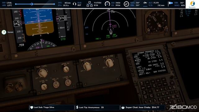 Marseille (LFML) to Lisbon LPPT | Zibo Mod V3.39.24 смотреть онлайн