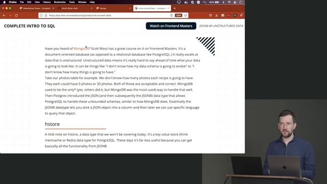 22. JSON vs JSONB смотреть онлайн