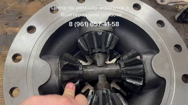 Ремонт редуктора МАН HY-1350 смотреть онлайн