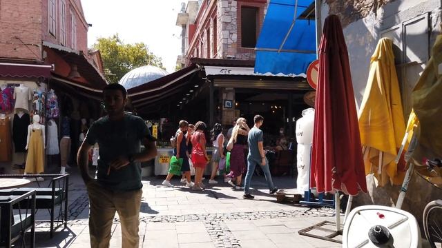 [4K] Izmir Kemeraltı Bazaar | Walking Tour in the Oldest Bazaar of the World, 2 Sep 2021 | ?? Turke смотреть онлайн
