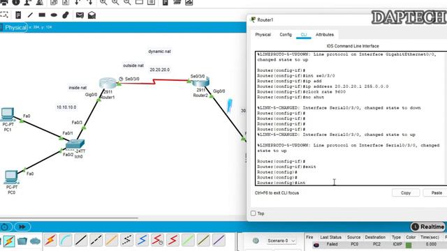Dynamic NAT Configuration in Cisco Router || CCNA смотреть онлайн