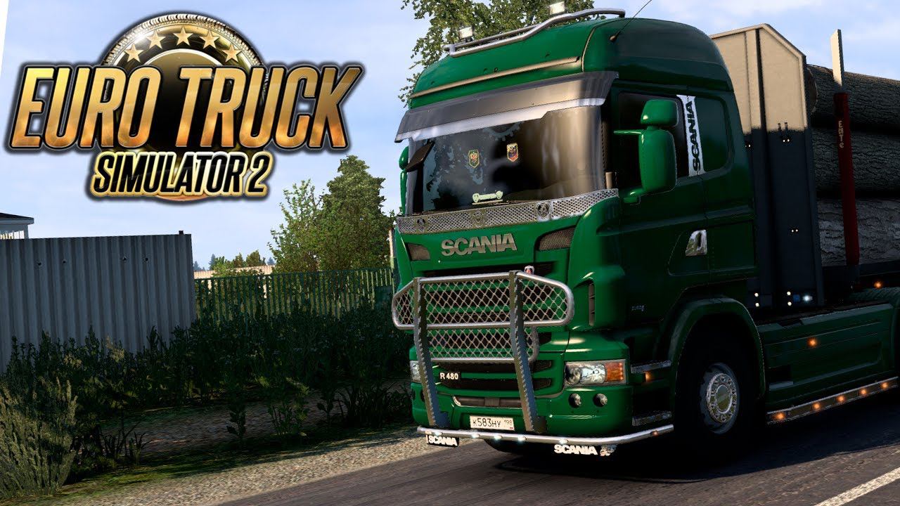 Дальнобой по Европе Осташков - Тверь | Euro Truck Simulator 2 #eurotrucksimulator2 #етс2