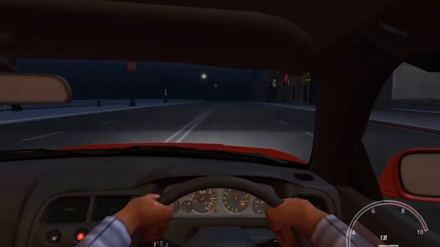 SLRR - R33 GT-R In-Car At Night смотреть онлайн