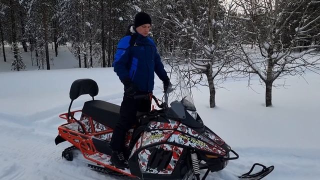 Битва снегоходов IRBIS TUNGUS 400, STELS КАПИТАН 150, Китайский SNOWMAX (он-же Русич, CMOTO, и т.д) смотреть онлайн