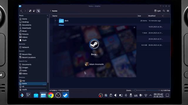Быстрая установка лаунчеров Epic games, Battle.net, EA и других на Steam deck смотреть онлайн