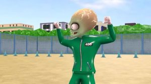 Squid Game (오징어 게임) vs Scary Teacher 3d Trying run obstacle challenge Layers Roll game candy shape