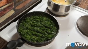 Шпинат с яйцом / Как приготовить Замороженный Шпинат  / Irinochka HandMade