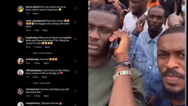 Phyna & Groovy, Bella & Sheggz, Adekunle with other Housemates on their way to Cape-town S/Africa. смотреть онлайн