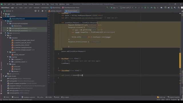 #3 Meme share app part 3 | Setting next and share button | Android Studio | Kotlin | Coder смотреть онлайн